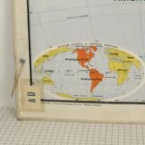 Vidal-Lablache - American Continent map