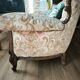 Canapé trois places et ses deux fauteuils style Louis XV rocaille