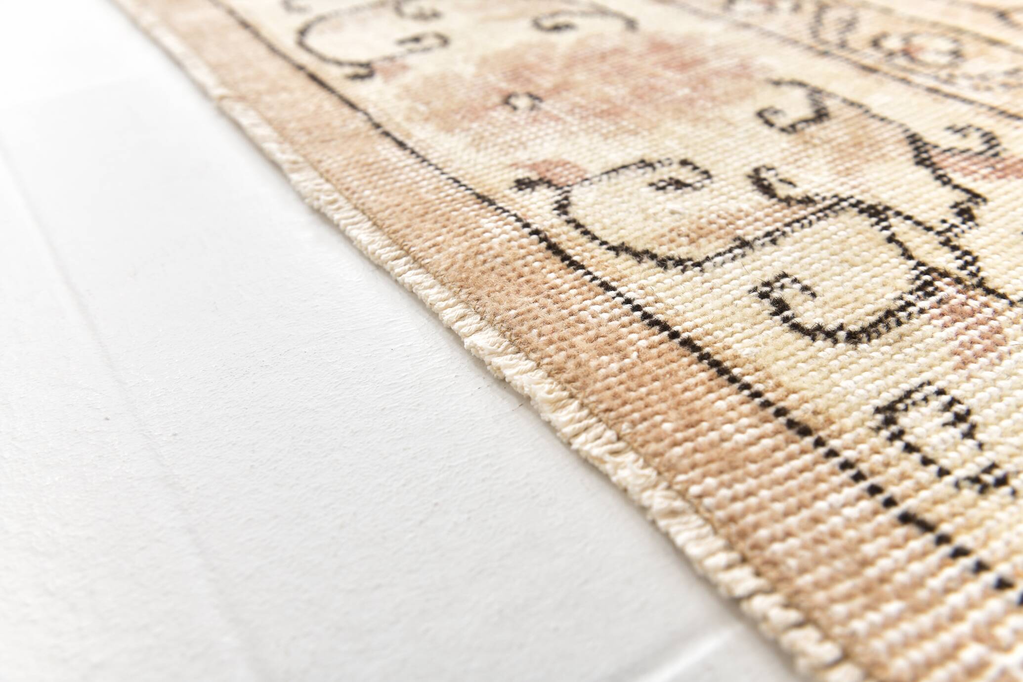 Tapis vintage floral turc