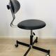 Black Leather Office chair, 1970s