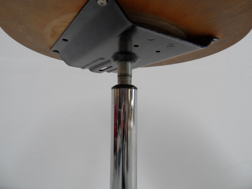 Vintage industrial adjustable stool