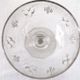 Set of 4 wine glasses tasting glasses in cut blown glass NINETEENTH CENTURY