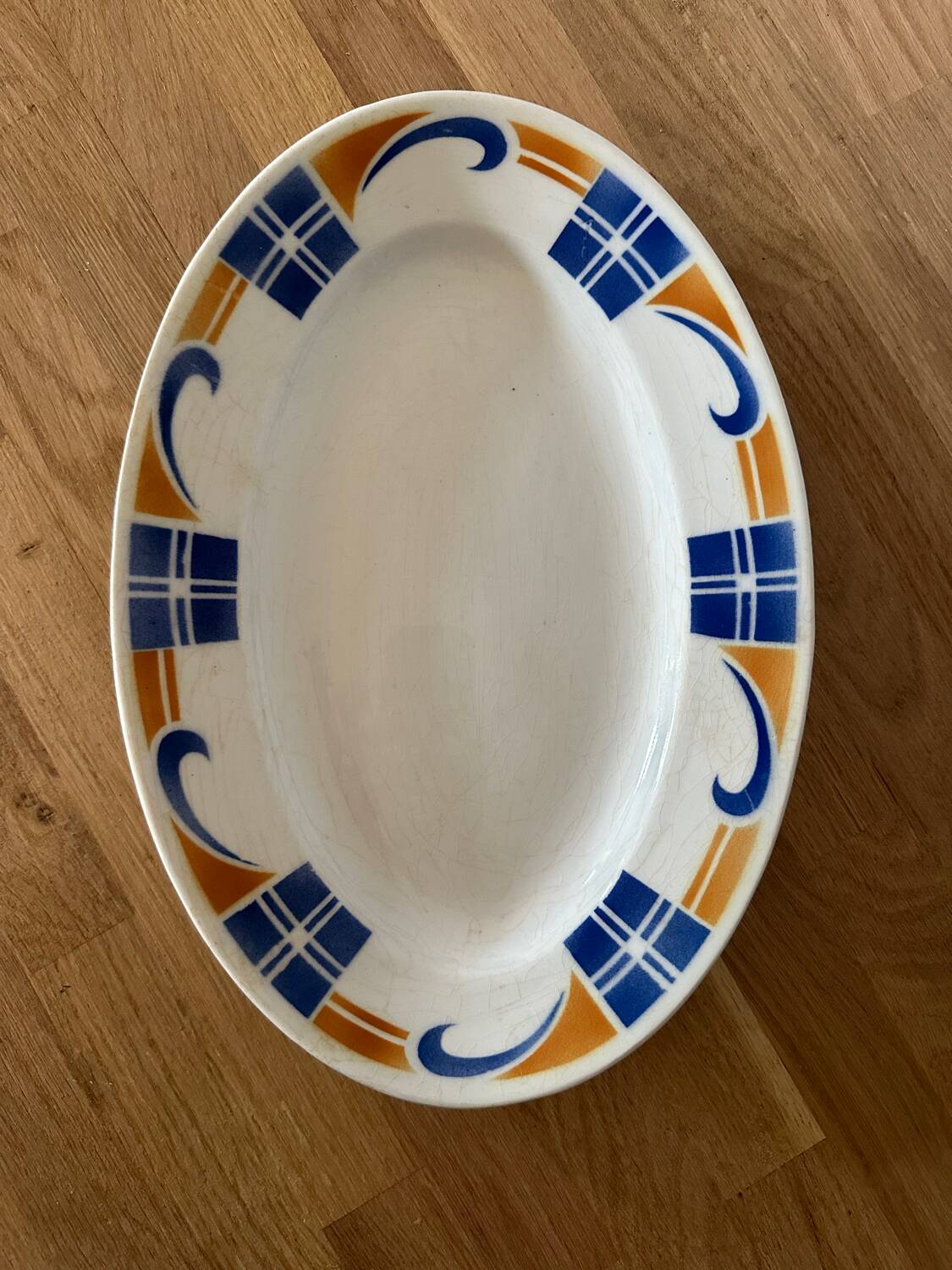 Oval dish Moulin des Loups