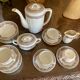 Tea service in porcelain of Limoges