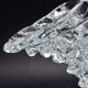 Barovier Rostrato Murano Italian glass basket centerpiece vase, 1940s