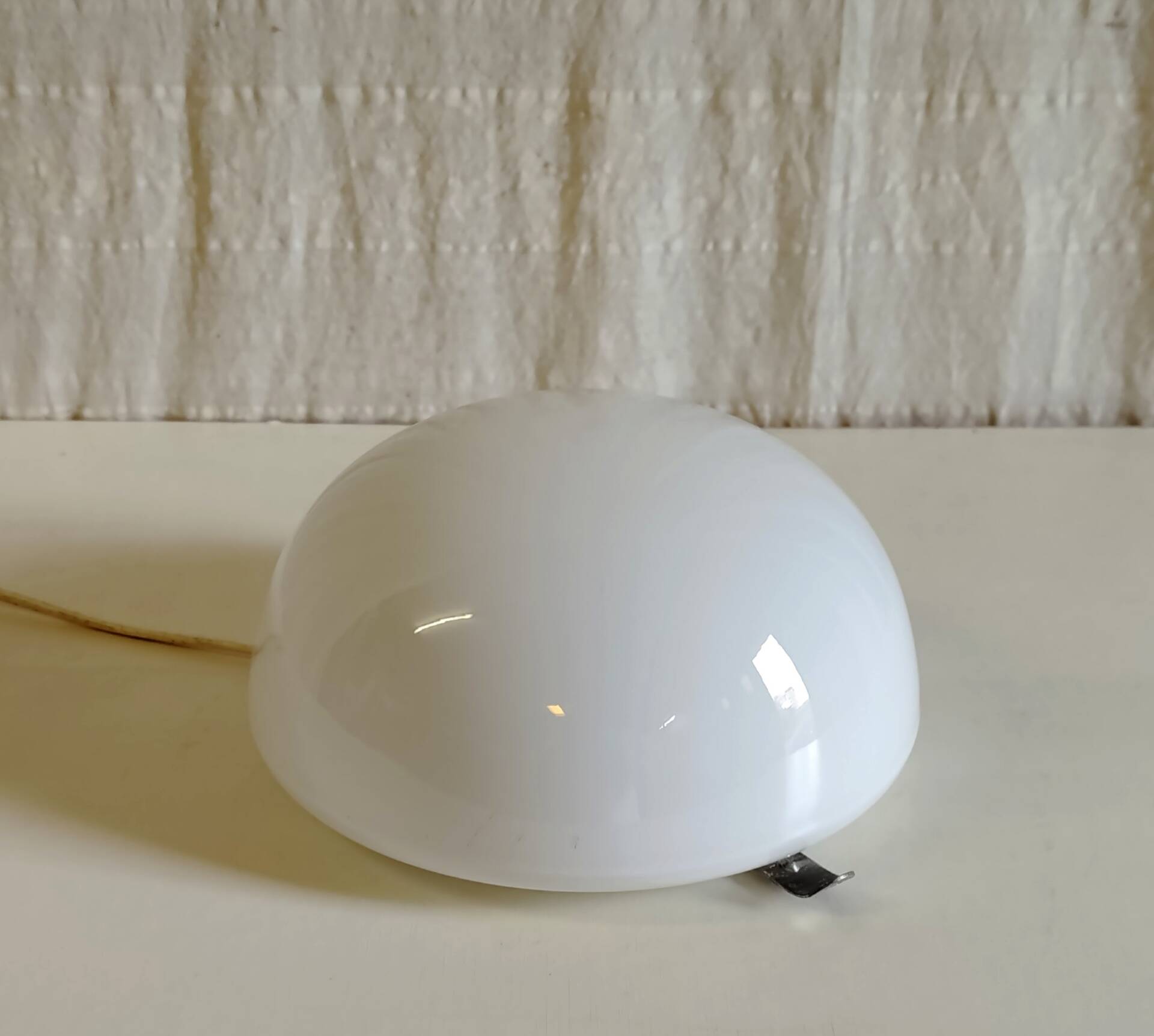 Ceiling light or globe wall lamp opaline diameter 20cm - mid 20th century