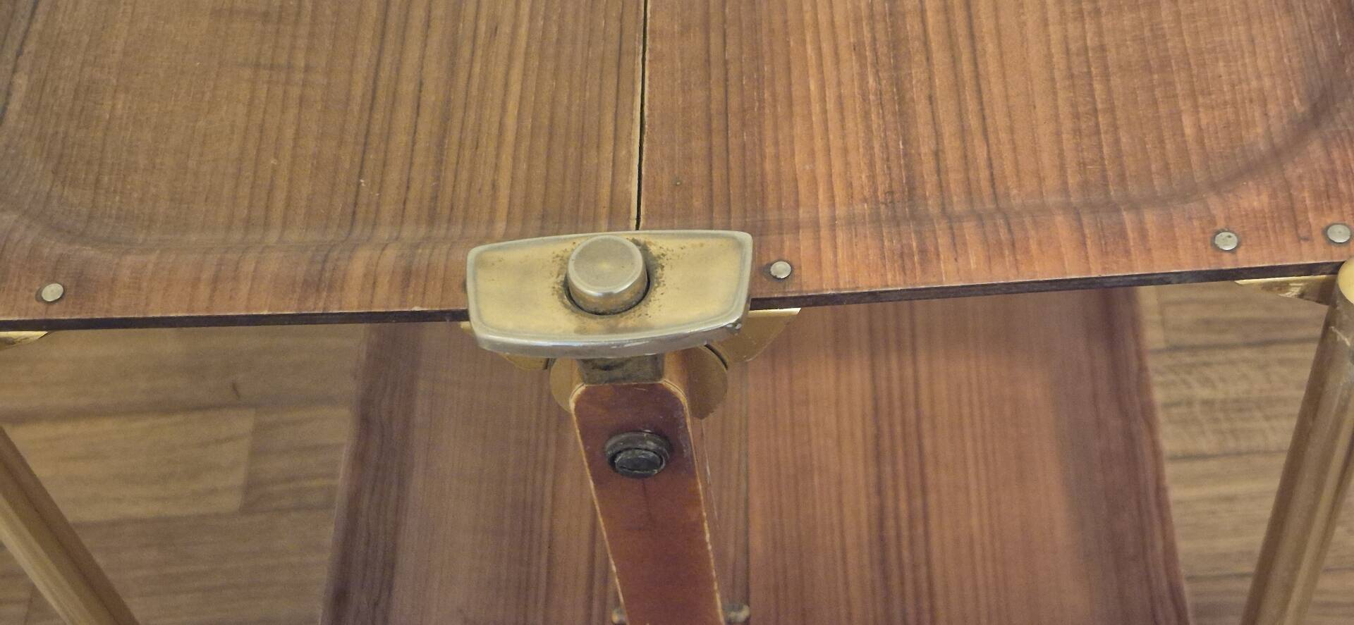 Vintage folding dessert table
