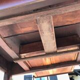 Old farm table with drawer 4 pers