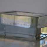 Glass paved ashtray