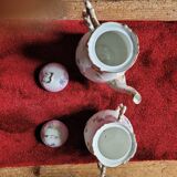 Limoges porcelain teapot and sugar bowl set
