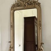 Napoleon III mirror with bird pediment 112 x 67