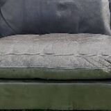 Vintage Scandinavian leather sofa