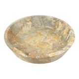 Heavy Large Marble Fruit Bowl XL Natural Stone 40cm