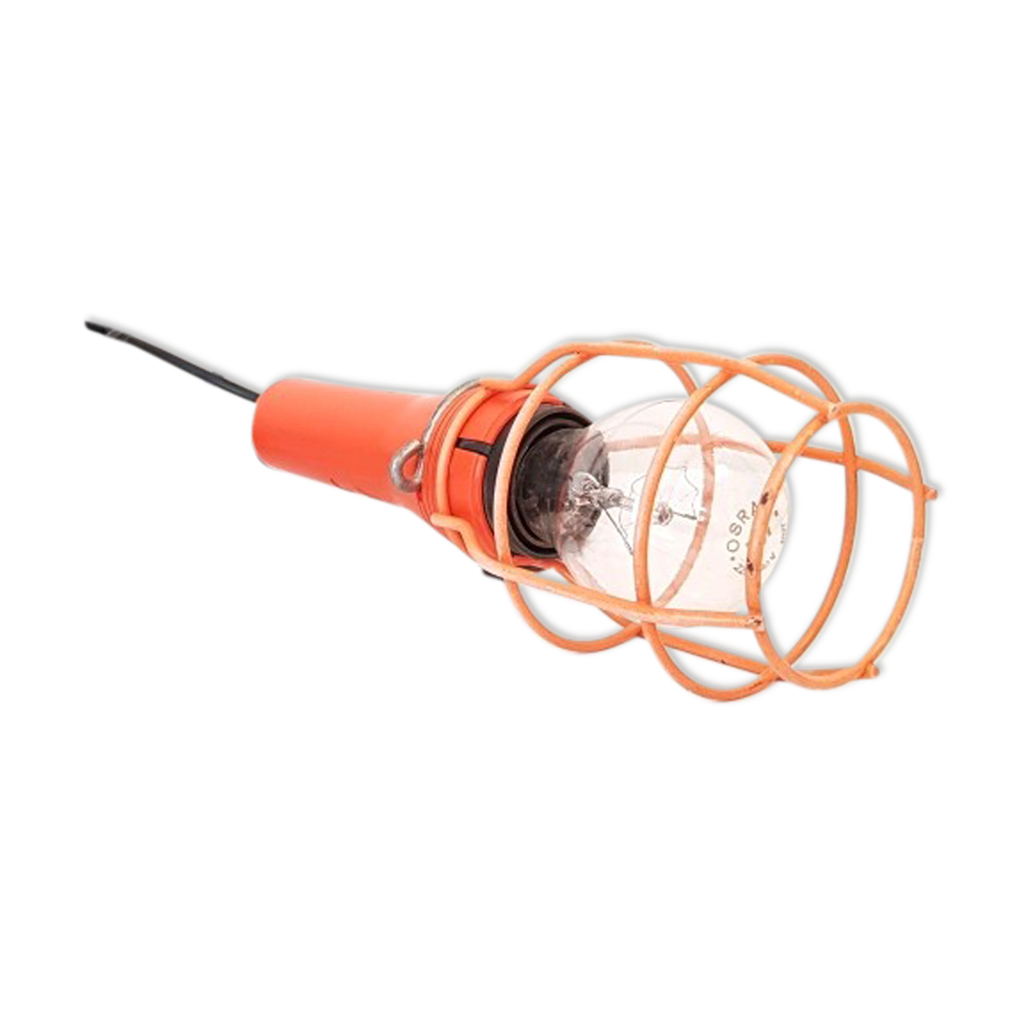 Vintage orange lamp 70s