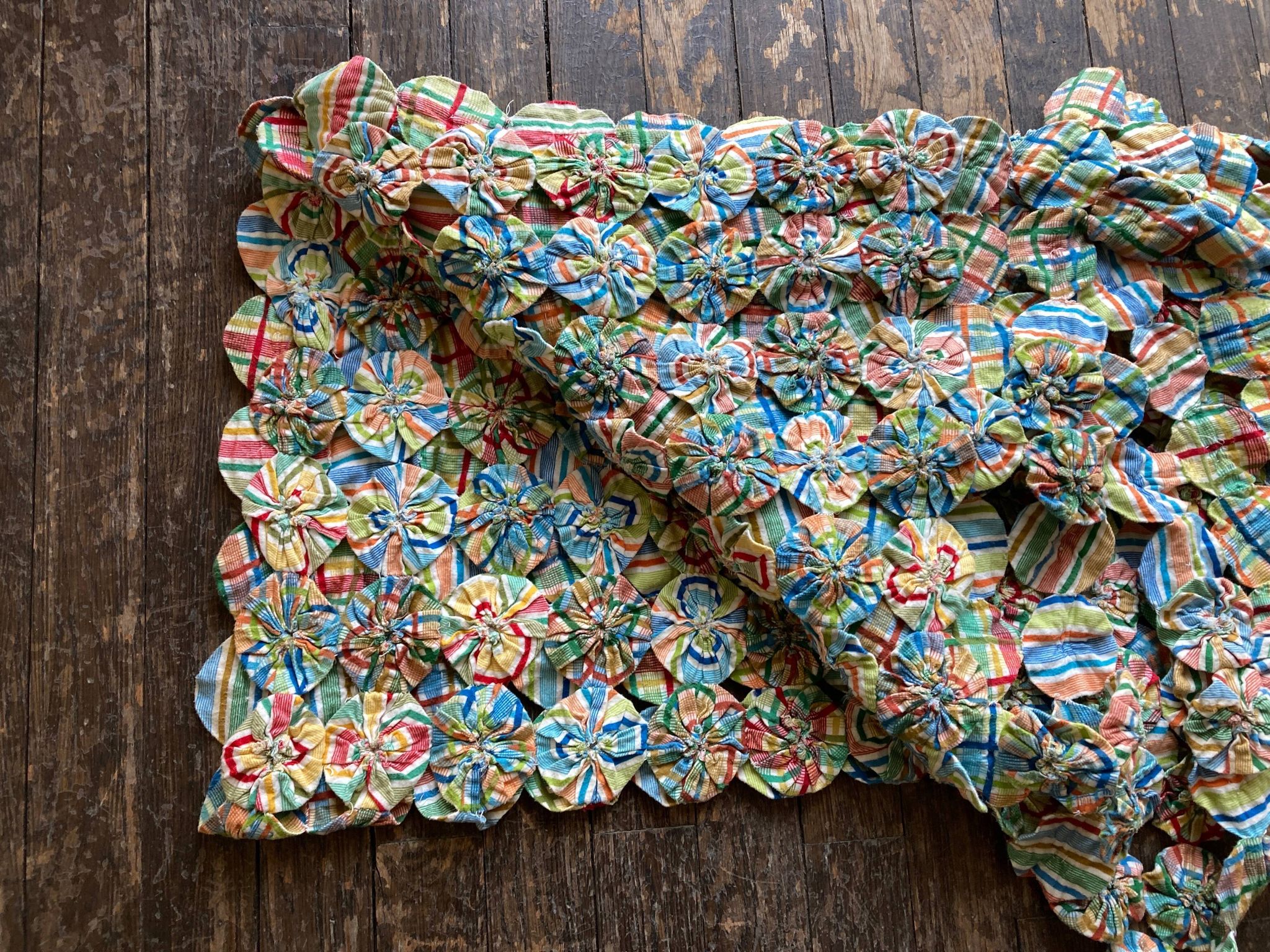 Plaid en patchwork USA 1930
