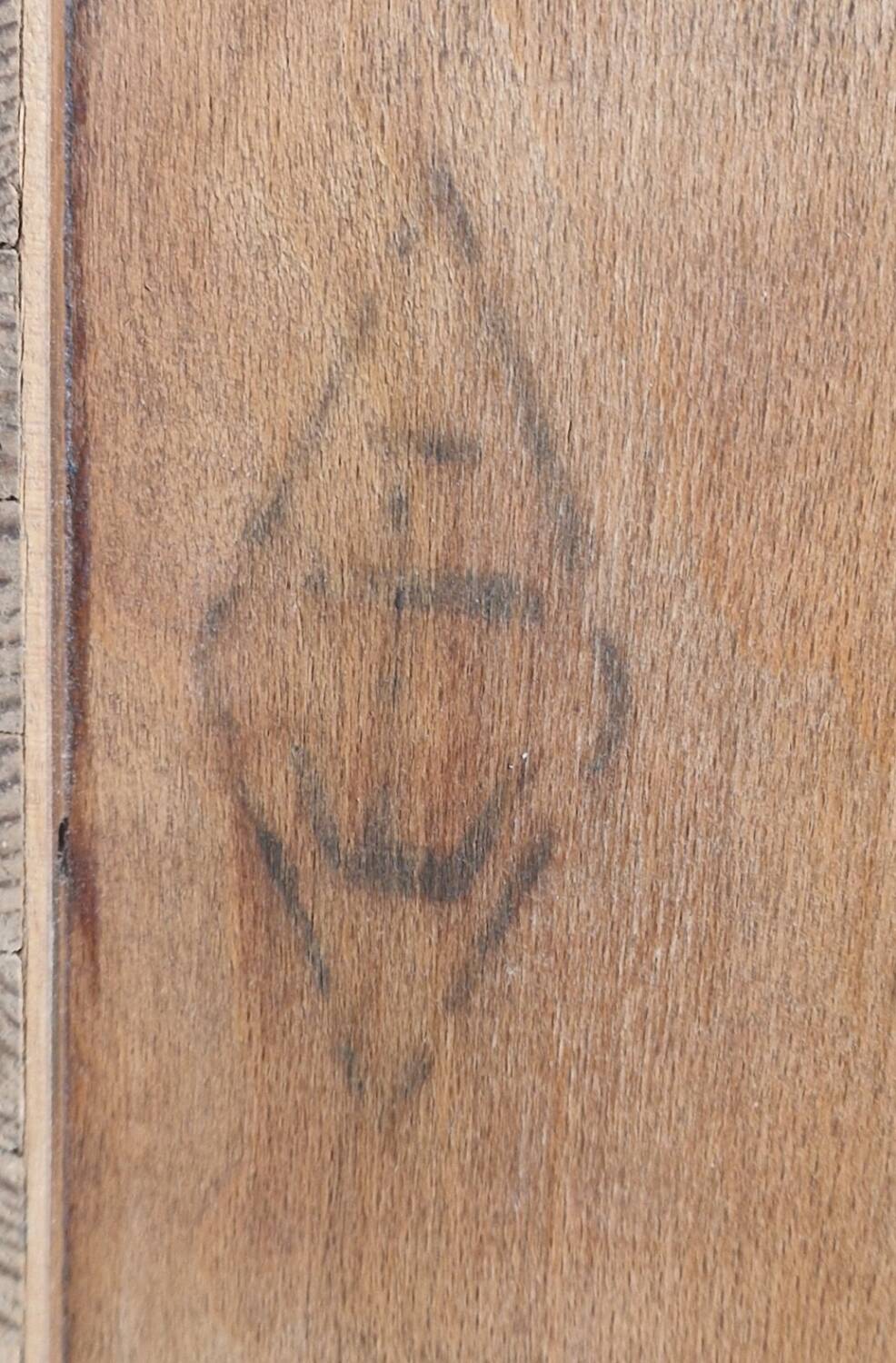 Art Deco low cabinet in rosewood