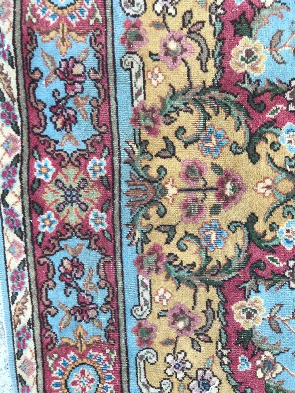 Tapis vintage transylvanie floral pour couloir 142x195 cm