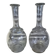 Art Deco style glass carafes