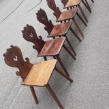 Set of 6 mountain chairs