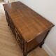 Classic style brown wooden chest of drawers