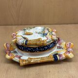 Henriot Quimper butter dish
