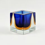Sommerso Murano Glass Catch-All by Flavio Poli for Seguso, Italy, 1960s