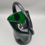 thick blown glass carafe pitcher 2 kg