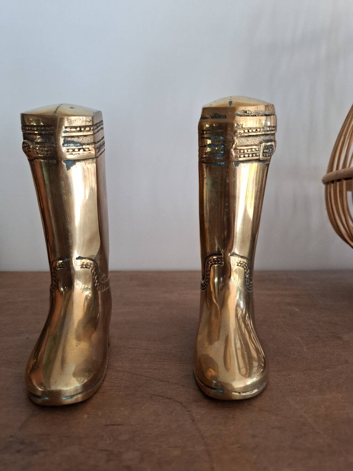 Cowboy boot bookends