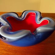 Italian Murano Glass Ashtray, 1960s