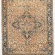 9x11  Pink & Navy Blue Classic Persian Rug, 263x328Cm