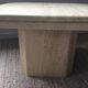 Table basse en travertin des années 70