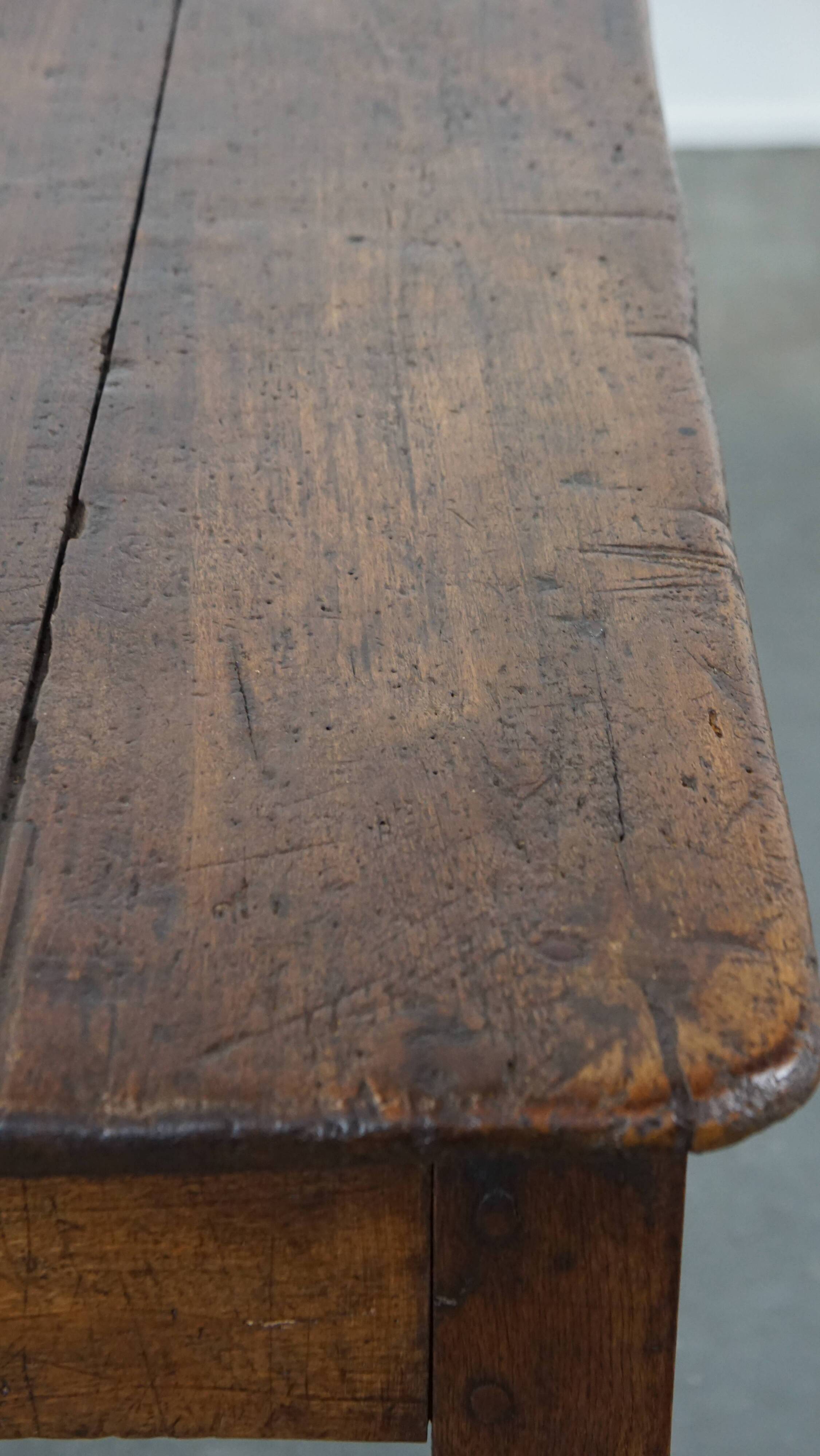 Antique French dining table from the late 18th century