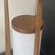Tripod rocket lamp