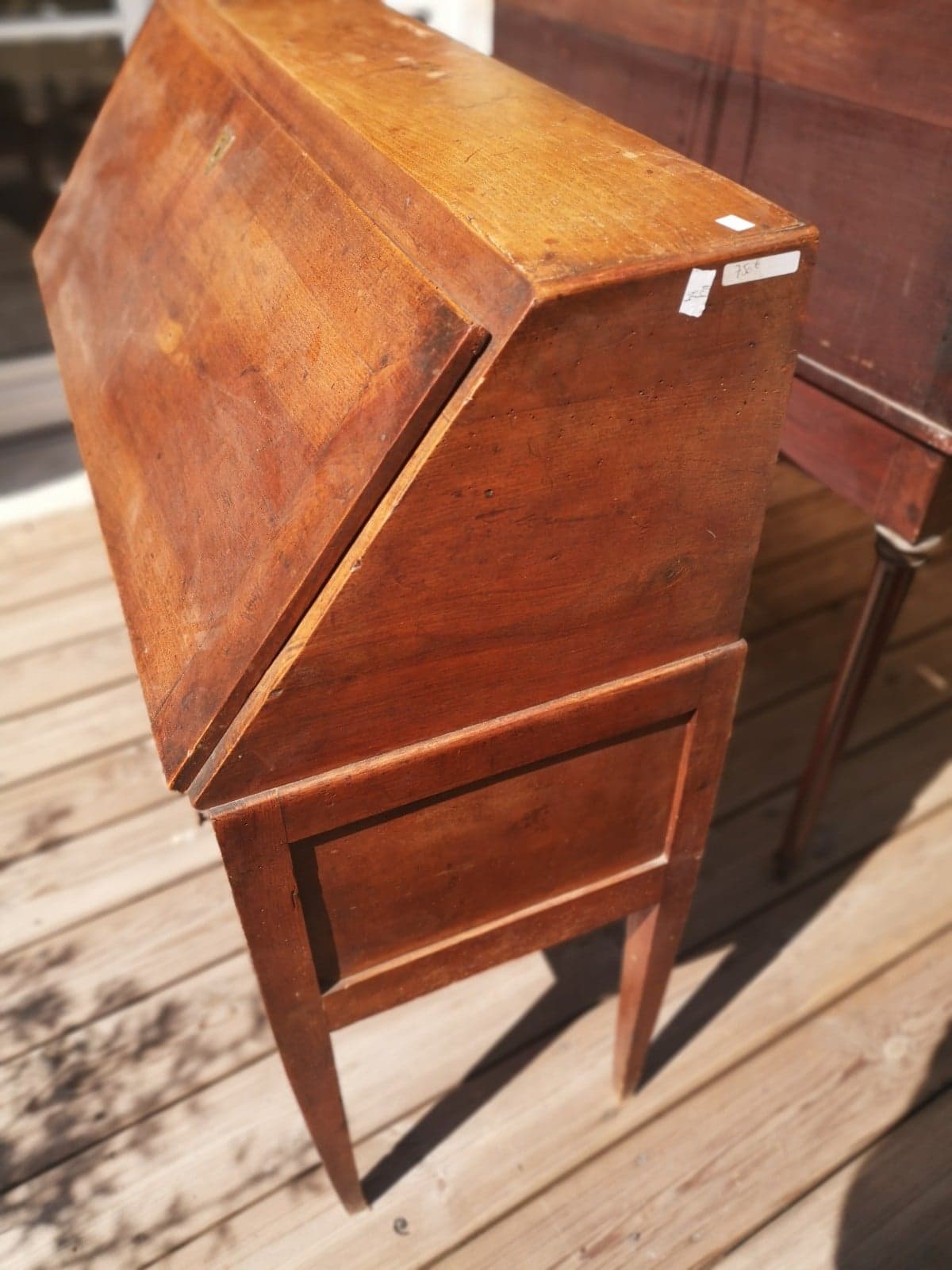 Slope writing desk executive board late 18th century