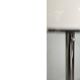 Vintage Swedish Chrome & White Acrylic Floor Lamp from Nybro Armaturfabrik