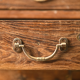 Old teak storage cabinet with 21 drawers