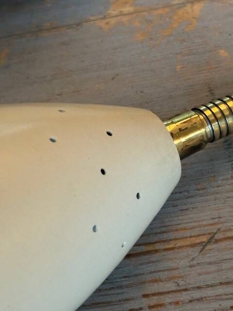 2 appliques laiton orientables - Danemark années 50/60
