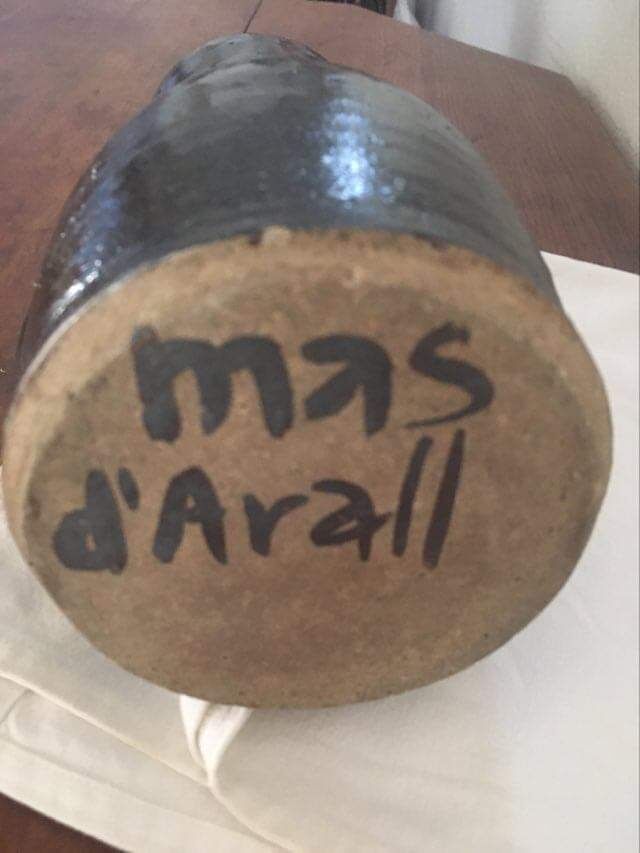 Black terracotta pitcher