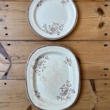 Set of 2 old dishes