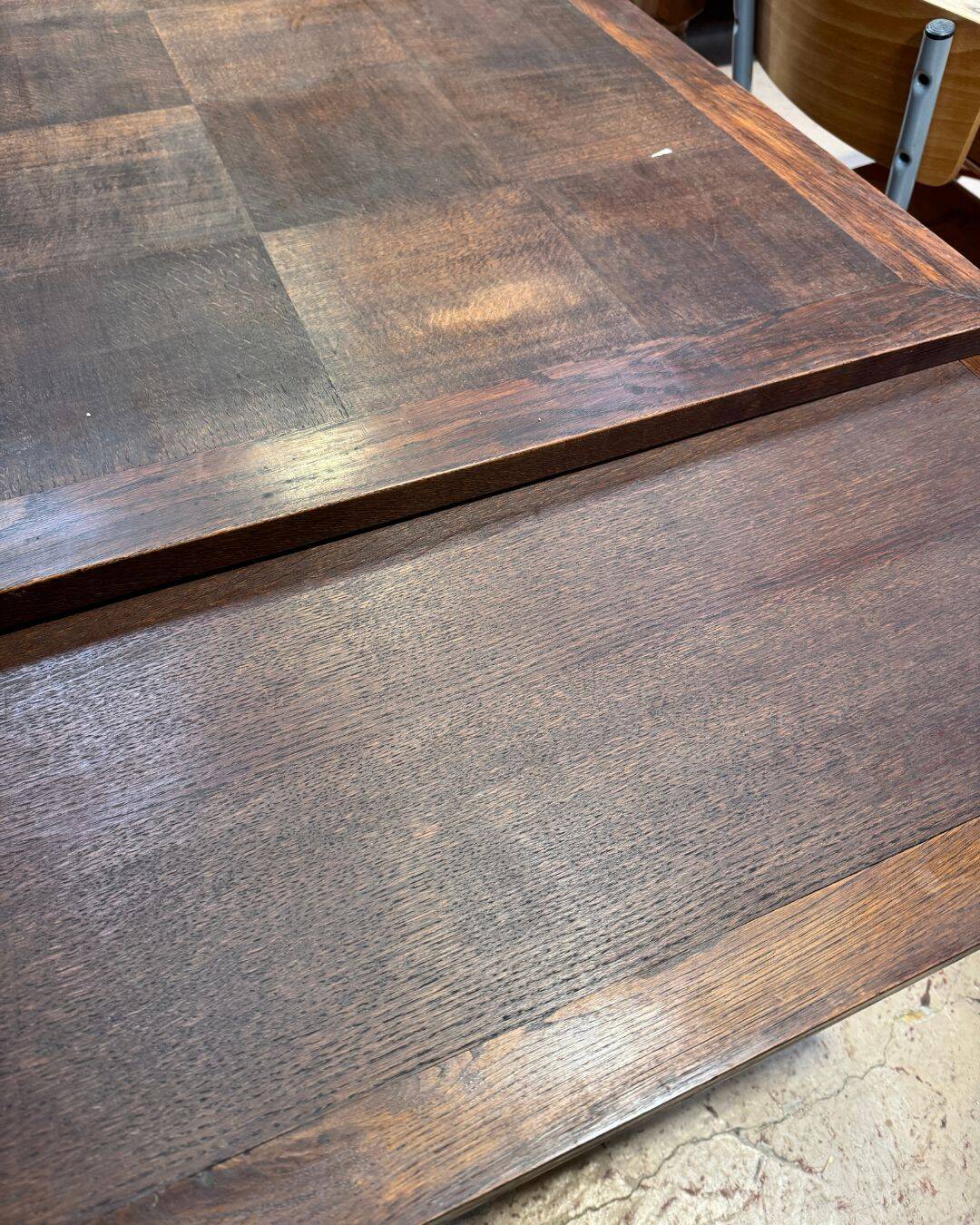 Art Deco oak table - Modernist design 1940