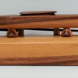 Kayak scale model violet wood