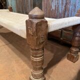 Indian charpoy bench