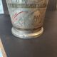 Antique engraved brass lassi glass – Indian artisanal bohemian vase