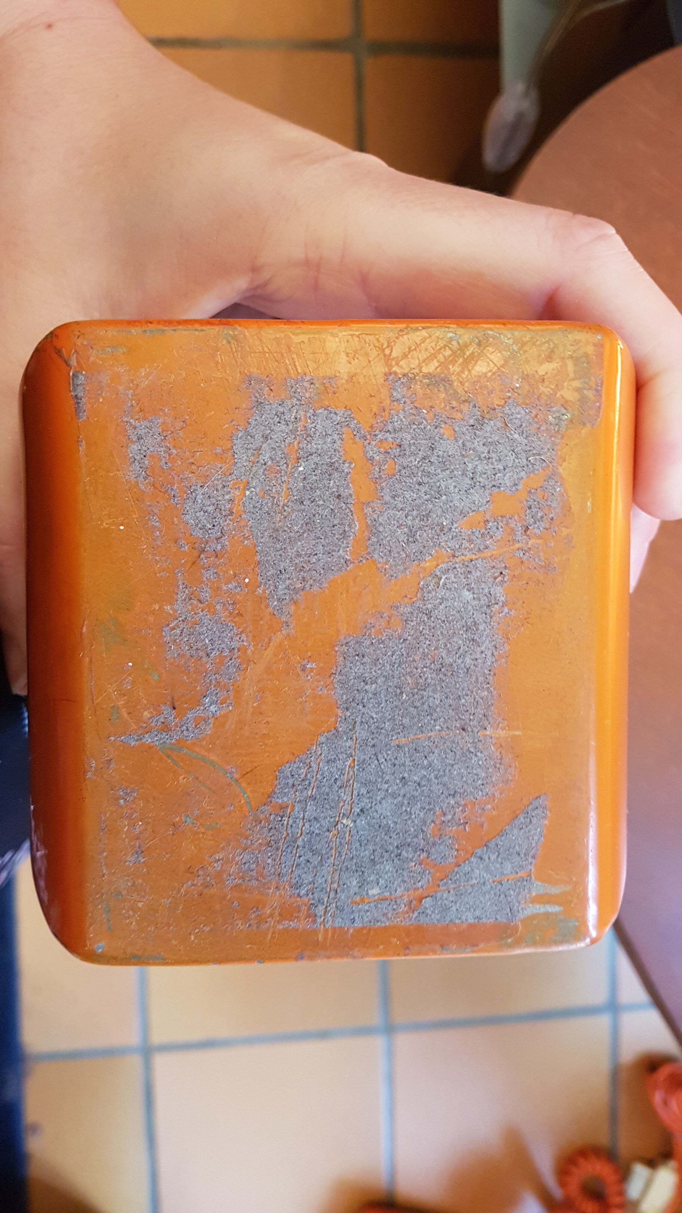 Lamp metal of the years 70