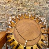 Old convex sun/witch mirror