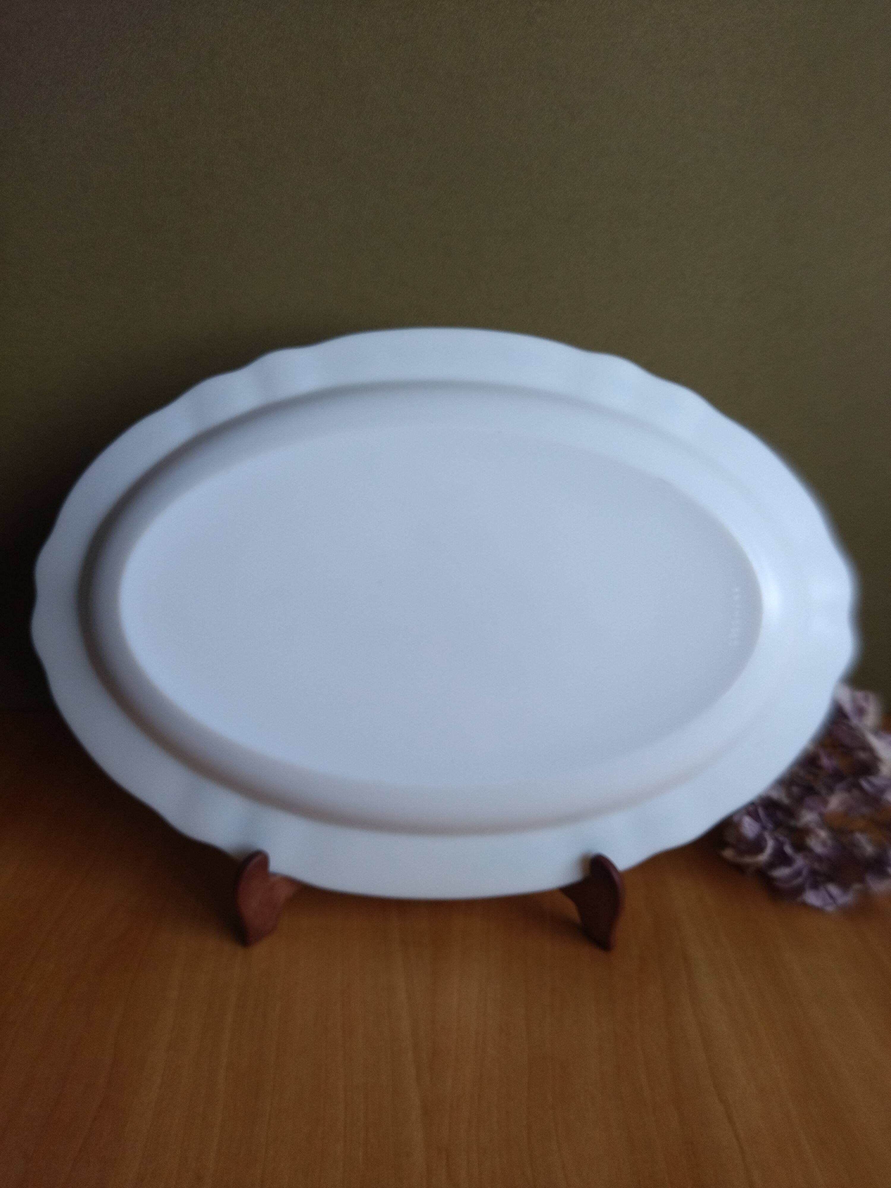 Serving dish arcopal forget-me-not Vintage Veronica