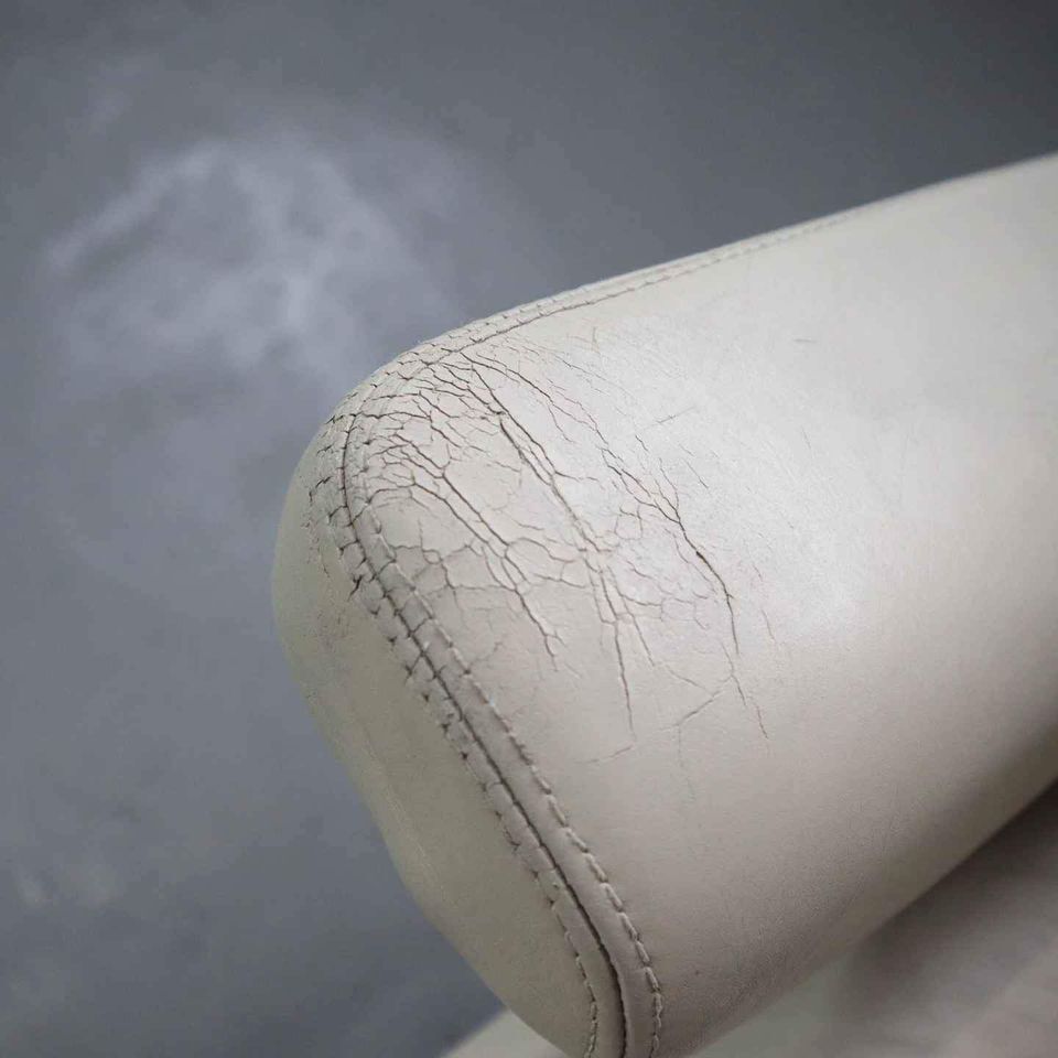 Leather "Swing" lounge chair with ottoman for COR Germany, 1960's