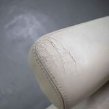 Leather "Swing" lounge chair with ottoman for COR Germany, 1960's