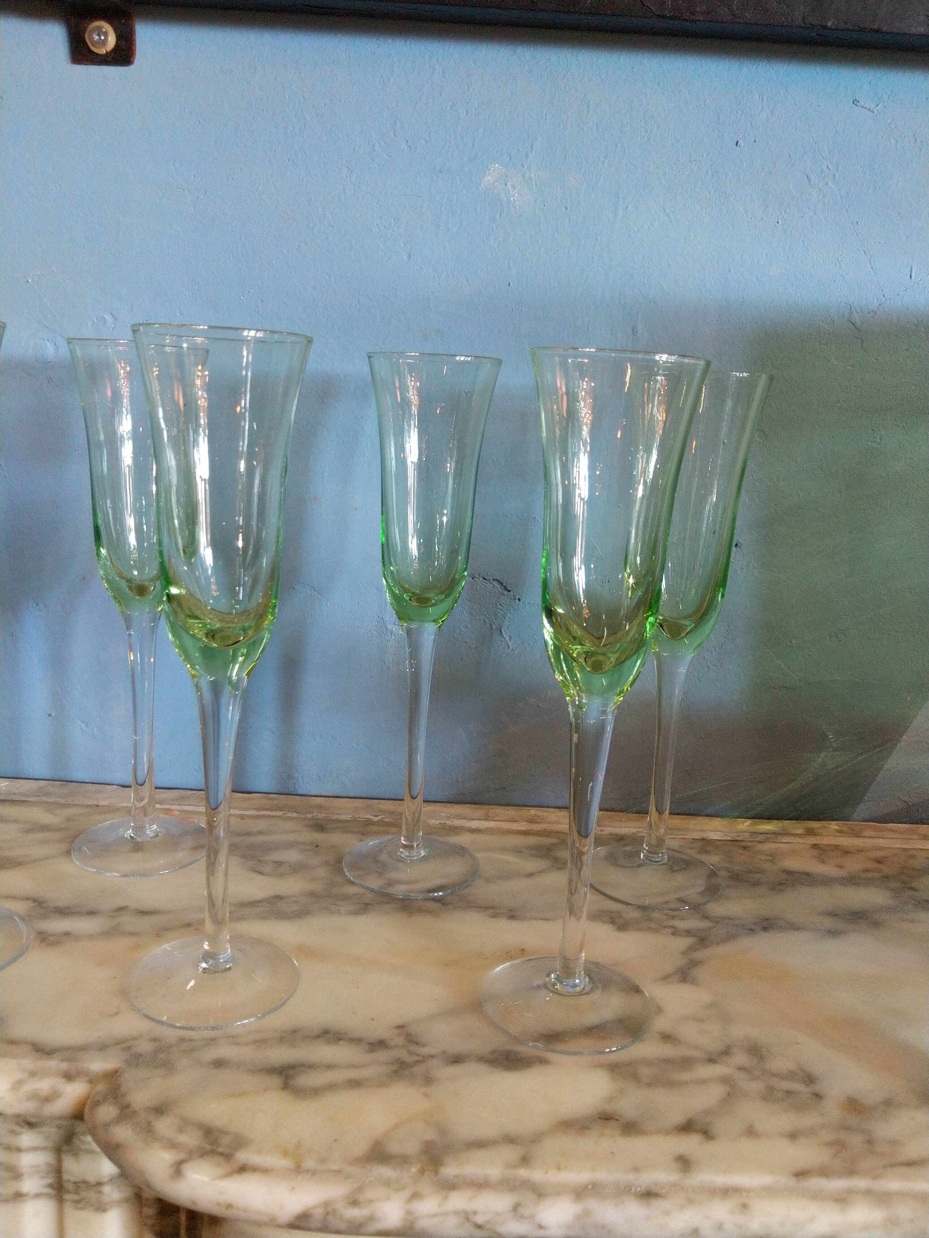 Champagne flutes
