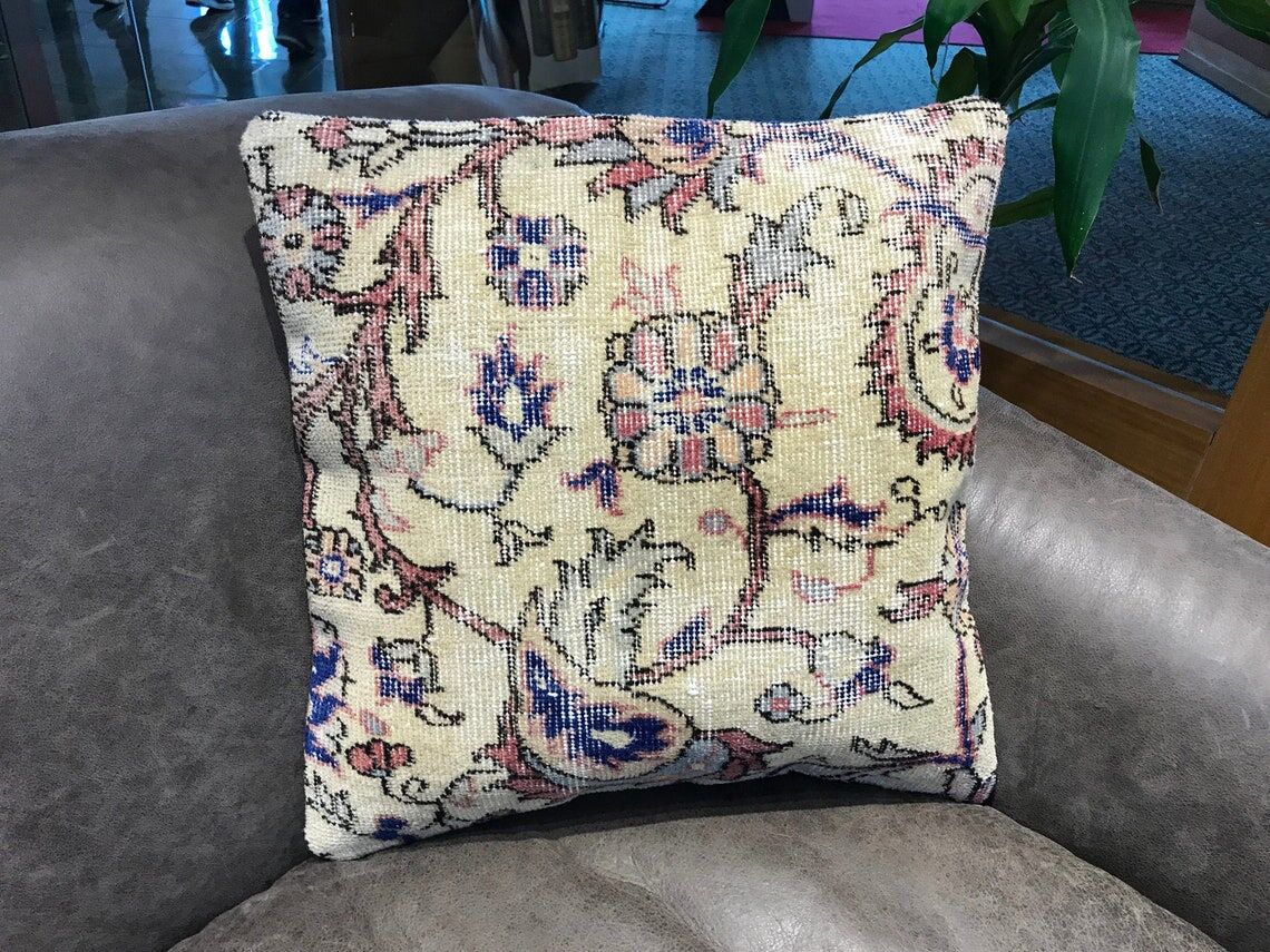 Coussin de canapé fait à la main 50x50 cm